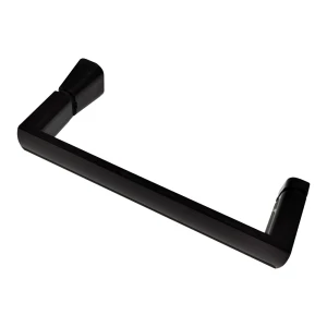 Душевая дверь в нишу Abber Schwarzer Diamant AG30100B5 100х190 черный, стекло прозрачное