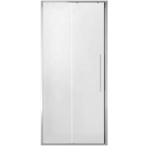 Душевая дверь в нишу Niagara Nova NG-65-10CH 100x195, профиль хром, стекло шиншилла