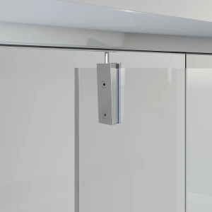 Душевая дверь в нишу Niagara Nova NG-63-8A 80x195, профиль хром
