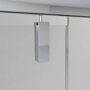 Душевая дверь в нишу Niagara Nova NG-63-8A 80x195, профиль хром