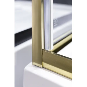 Душевая дверь в нишу Niagara Nova NG-43-9AG 90x195, профиль золото