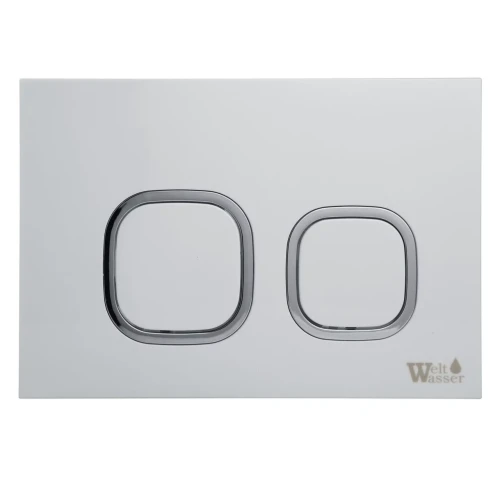 Комплект Weltwasser 10000012287 подвесной унитаз Baarbach 004 GL-WT + инсталляция Amberg 350 + кнопка Amberg RD-WT