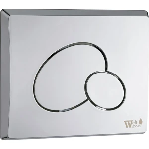 Инсталляция для унитаза WeltWasser Marberg 410 RD CR 10000008207, кнопка хром глянцевый