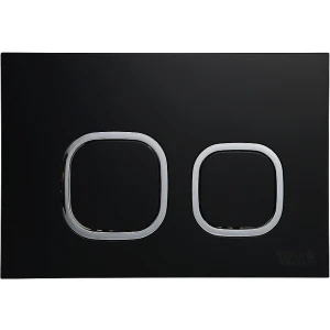 Инсталляция для напольного унитаза WeltWasser Amberg 404 BL 10000009856, кнопка черная матовая