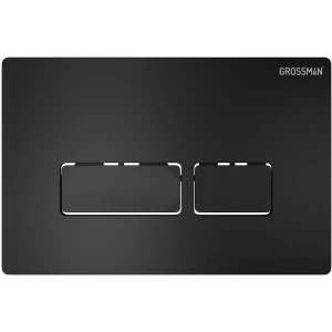 Кнопка смыва Grossman Pragma 700.K31.03.210.210, черный матовый