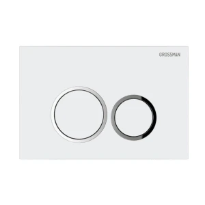 Комплект Grossman 97.01.000, инсталляция 900.K31.01.000, клавиша Galaxy 700.K31.01.000.000 белый глянец