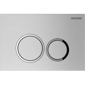 Кнопка смыва Grossman Galaxy 700.K31.01.110.110, хром матовый