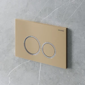 Кнопка смыва Grossman Galaxy 700.K31.01.310.310, золото матовое