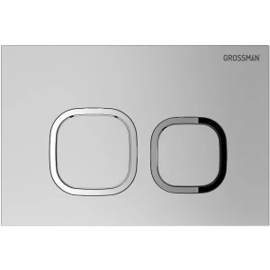 Кнопка смыва Grossman Cosmo 700.K31.02.110.110, хром матовый