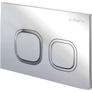 Кнопка смыва Esbano LPS-10SC, хром глянец