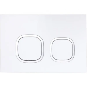 Кнопка смыва Esbano LPS-10GW, белый глянец