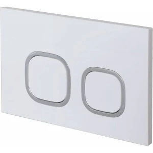 Кнопка смыва Esbano LPS-10GW, белый глянец