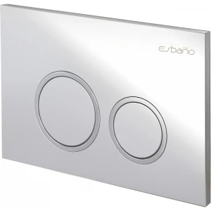 Кнопка смыва Esbano KRG-11SC, хром глянец