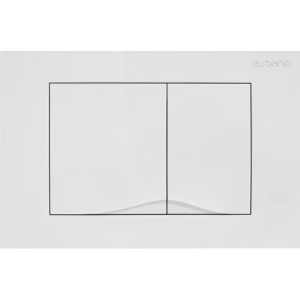 Кнопка смыва Esbano VRT-29GW, белый глянец