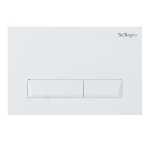 Кнопка смыва BelBagno Marmi BB009-MR-BIANCO, белая