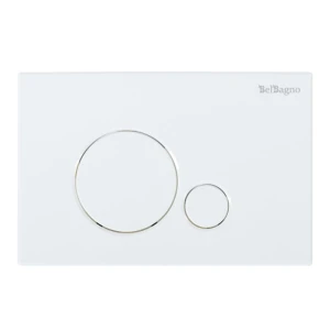 Кнопка смыва BelBagno Sfera BB014-SR-BIANCO, белая
