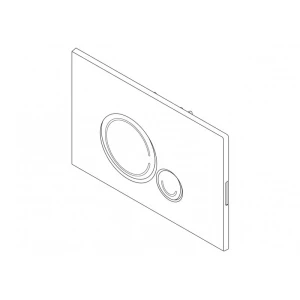 Кнопка смыва BelBagno Sfera BB014-SR-BIANCO, белая