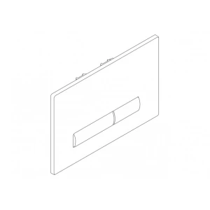 Кнопка смыва BelBagno Genova BB018-GV-BIANCO, белая