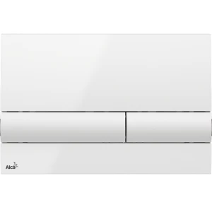 Кнопка смыва Alcadrain M1710, белая