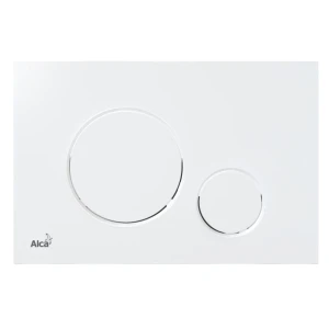 Инсталляция для унитаза Alcadrain AM101/1120-4:1 RU M670-0001, с белой клавишей смыва M670