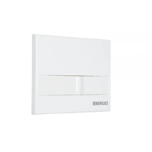 Кнопка смыва Berges Novum L1 040011, белая