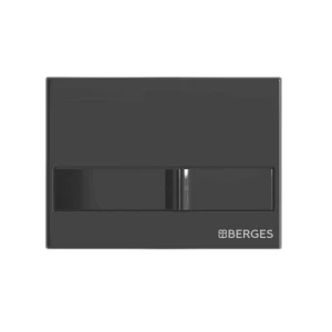 Кнопка смыва Berges Novum L6 040016, черная глянец