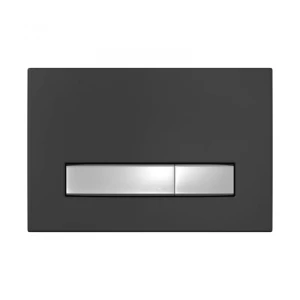 Инсталляция для унитаза Berges Аtom Line 410 040342, кнопка Soft Touch черная/хром глянец