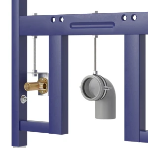 Инсталляция для подвесного биде Berges Novum 049213 (с выходами на гор. и хол. воду)