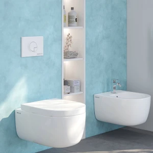 Инсталляция для подвесного биде Berges Novum 049213 (с выходами на гор. и хол. воду)