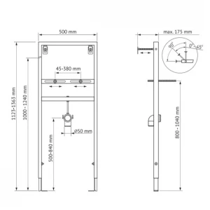 Инсталляция для раковины Berges Novum 049214