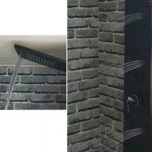 Душевая панель Aquanet Galaxy Black AP40-04