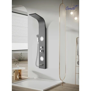 Душевая панель Cerutti SPA Twin BS CT9986 хром