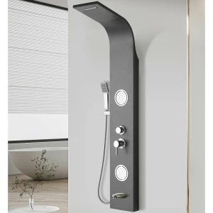 Душевая панель Cerutti SPA Twin BS CT9986 хром
