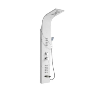 Душевая панель Cerutti SPA Virginia MW CT9982 белый мрамор