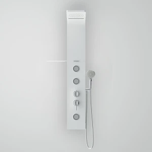 Душевая панель AM.PM Joy W85P-2-136AW белая матовая