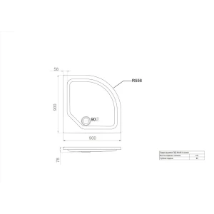 Поддон для душа Triton ПД2 90x90