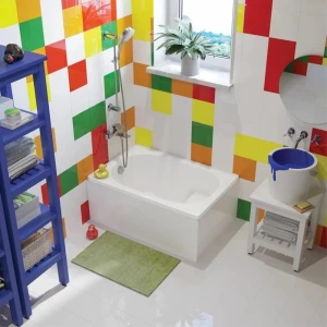 Стальная ванна Koller Pool 105x70 B05E2200E с сиденьем