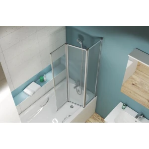 Шторка на ванну Bravat Alfa 100 BG100.5320A 100x140