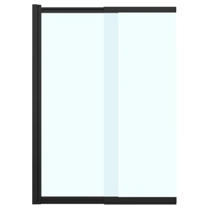 Шторка на ванну Azario Merrit AZ-NF6122 800 BLACK 80x140