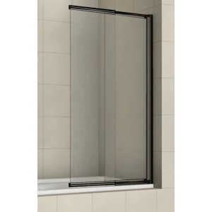 Шторка на ванну Azario Merrit AZ-NF6122 800 BLACK 80x140