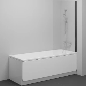 Шторка на ванну Azario Merrit AZ-NF6310-1 800 BLACK 80x140