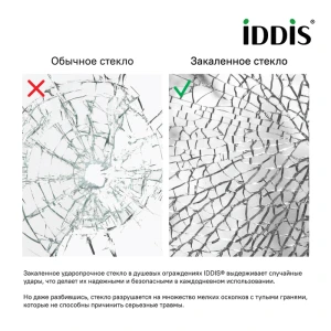 Шторка на ванну IDDIS Ray RAY6CS8i90 80x140