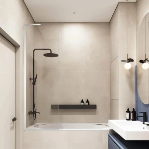 Шторка на ванну Veconi Palau PL-84 100x150