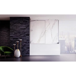 Шторка на ванну Veconi Palau PL-85 60x150