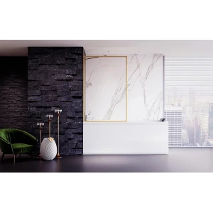 Шторка на ванну Veconi Palau PL-85G 60x150