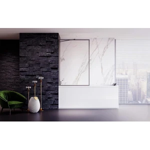 Шторка на ванну Veconi Palau PL-85GR 60x150