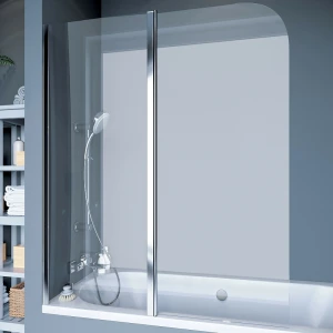 Шторка на ванну Koller Pool Waterfall Line QP95 L 115x140 clear