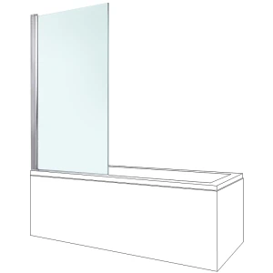 Шторка на ванну Berges River S 80x140