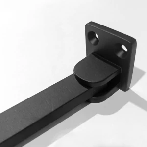 Кронштейн Abber AG0017B для душевого ограждения, черный матовый