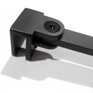 Кронштейн Abber AG0017B для душевого ограждения, черный матовый